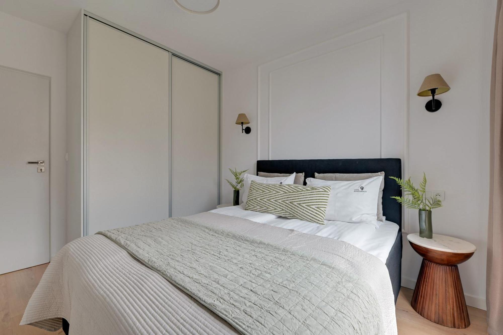 Front Park Apartments With Parking By Lion Apartments Gdansk Oda fotoğraf